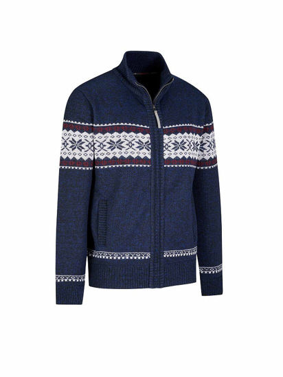 Afbeeldingen van Wintervest, Hoyt, Scandinavian gebreid, gev., Marine, S