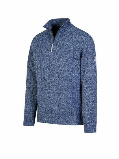 Afbeeldingen van Storvik Lunt Gebreide Pullover - Gevoerd - marine