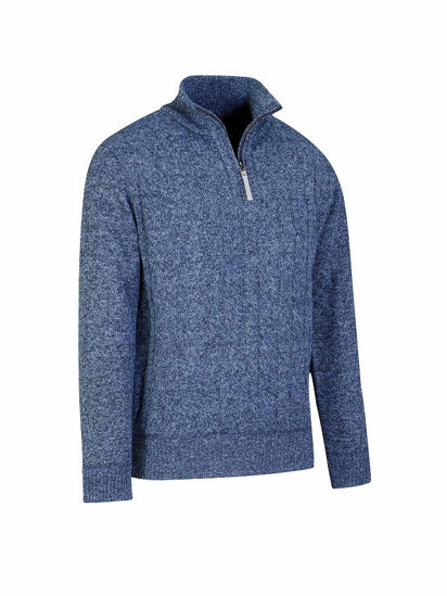 Afbeeldingen van Storvik Lunt Gebreide Pullover - Gevoerd - marine