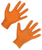 Afbeeldingen van Nitril handschoenen X-Grip oranje 50 st. mt. XXL