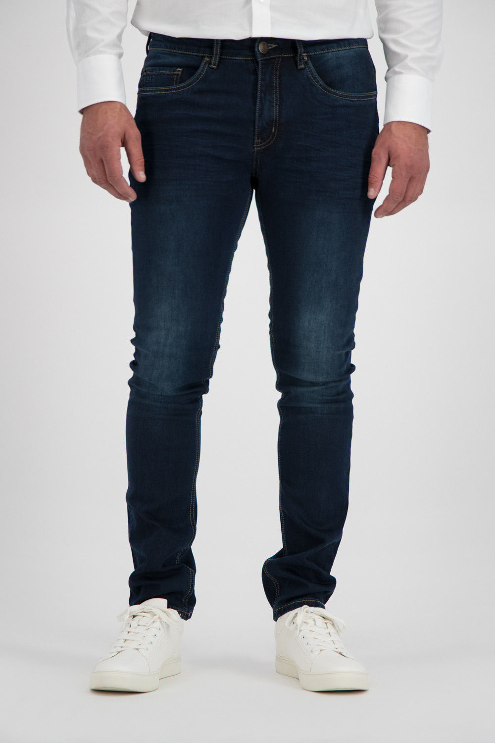 Afbeeldingen van 247 Palm Slim S08 Dark blue stretch denim, W40-L36