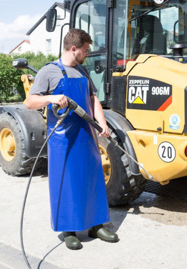 Afbeeldingen van Melkschort 80x120cm, BLAUW