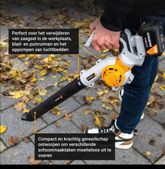 Afbeeldingen van Maxxpack 18V accu Multi-bladblazer (body) Batavia