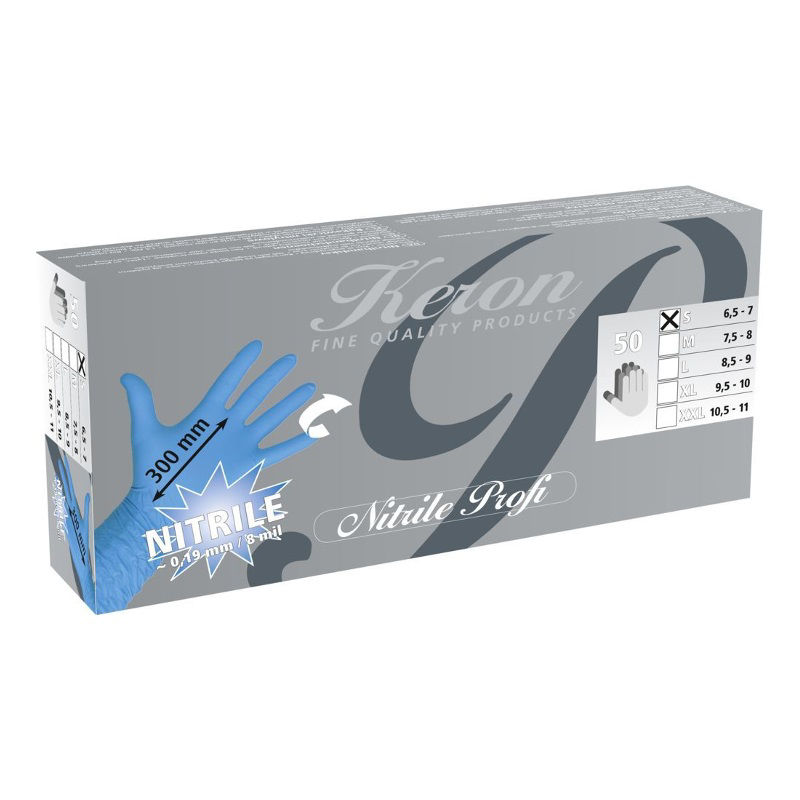 Afbeeldingen van NITRIL handschoen Keron (50) -S