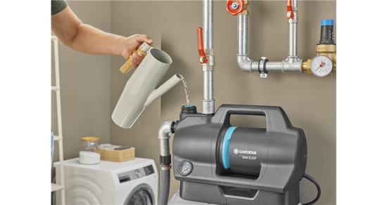 Afbeeldingen van Gardena Hydrofoorpomp +vat 3800 Silent