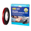 Afbeeldingen van Dubbelzijdigte tape HPX HSA HIGH STRENGTH ACRYLIC 10m zwart