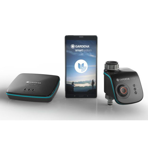Afbeeldingen van Smart besproeiingscomputer SET Gardena
