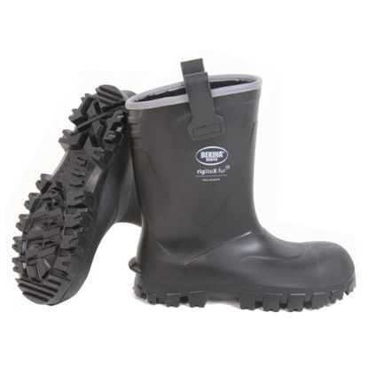 Afbeeldingen van Bekina RigliteX SolidGrip S5 black/black -GEVOERD-