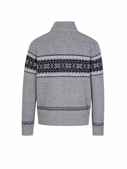 Afbeeldingen van Bjornson Wintervest, Hoyt, Scadinavian gebreid, Grijs