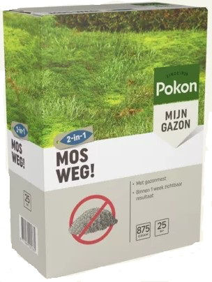 Afbeeldingen van Pokon Mos Weg 875gr voor 25m2
