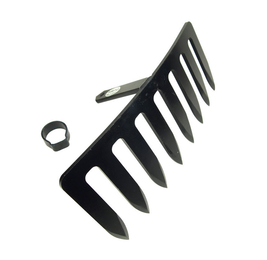 Afbeeldingen van Sloot-krooshekkel 8tds, met ring *deWit*