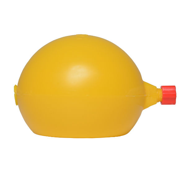 Afbeeldingen van Vlotterbal LOS voor kunststof vlotter, GEEL