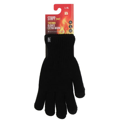 Afbeeldingen van Thermohandschoen thinsulate Stapp HEAT Zwart 1-pack