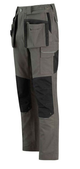 Afbeeldingen van Storvik TIM Stretch-werkbroek +kniezakken, Olive