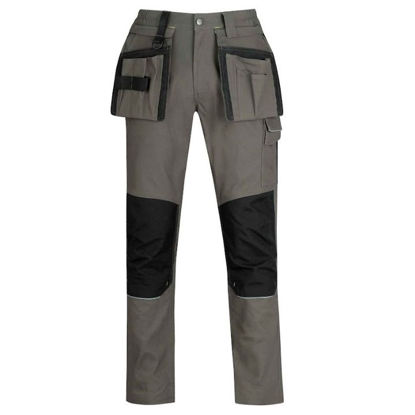 Afbeeldingen van Storvik TIM Stretch-werkbroek +kniezakken, Olive