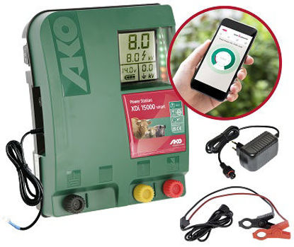 Afbeeldingen van AKO Power Station XDI 15000 smart 12V schrikdraad apparaat