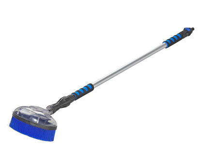 Afbeeldingen van Telescopische Wasborstelset met roterende borstelkop