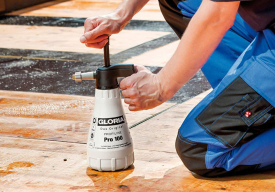 Afbeeldingen van Drukspuit Gloria PRO 100, oliebestendig 1L.