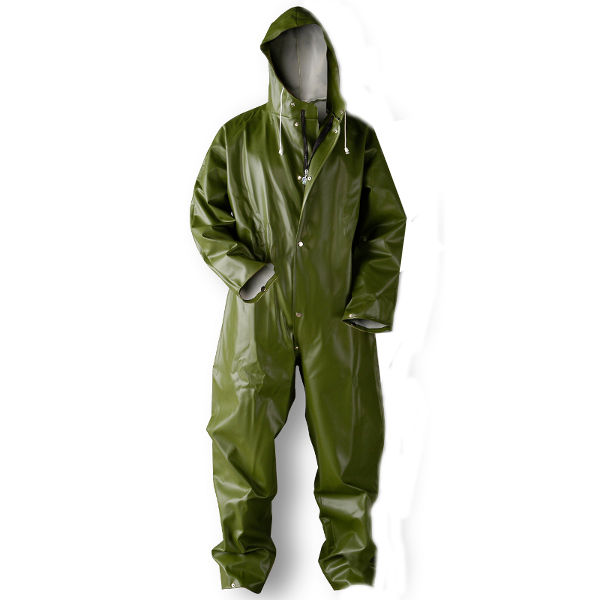 Afbeeldingen van Spuitoverall/ regenoverall z.z. Dolfing P1 groen L