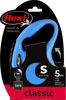 Afbeeldingen van FLEXI Rollijn NEW Classic band blauw S/5 meter tot 15kg.