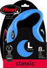 Afbeeldingen van FLEXI Rollijn NEW Classic band blauw L/8 meter tot 50kg.