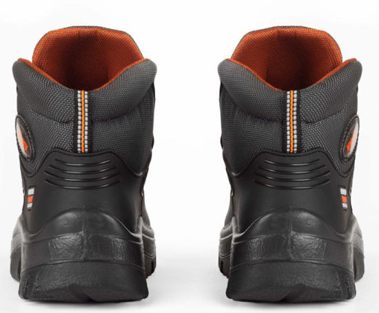 Afbeeldingen van Werkschoen NoRisk Hudson hoog zwart S3