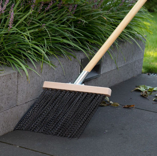 Afbeeldingen van Gootbezem 28cm, nylon zwart