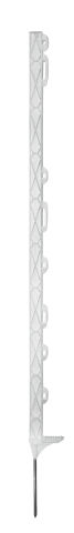 Afbeeldingen van AKO TITAN Kunststof paal WIT 110cm -enkele voettrede (5 st)