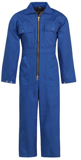 Afbeeldingen van Kinderrallyoverall- Korenblauw