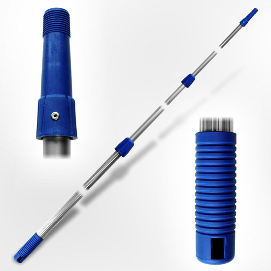 Afbeeldingen van Telescoopsteel aluminium 3 x 2.00m (= 6m)