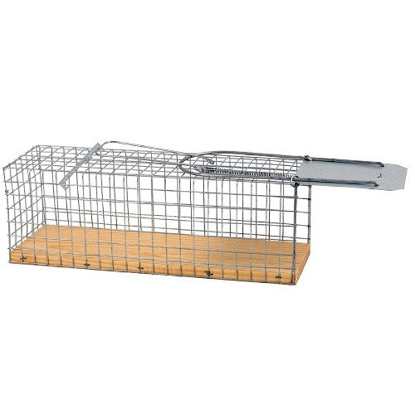 Afbeeldingen van Vangkooi RAT houten bodem