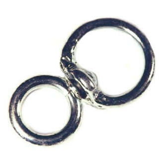 Afbeeldingen van Wervel, glans verzinkt, no.60 6mm