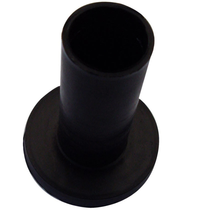 Afbeeldingen van Stofkapje zwart 20cm, lange as