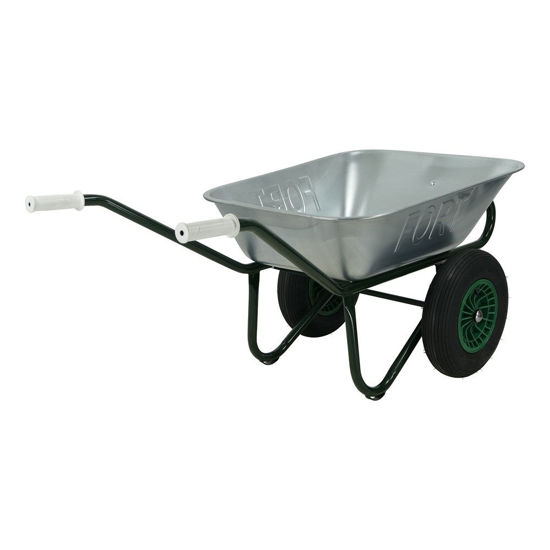Afbeeldingen van Kruiwagen Fort, 90L, verzinkt, 2-wiel