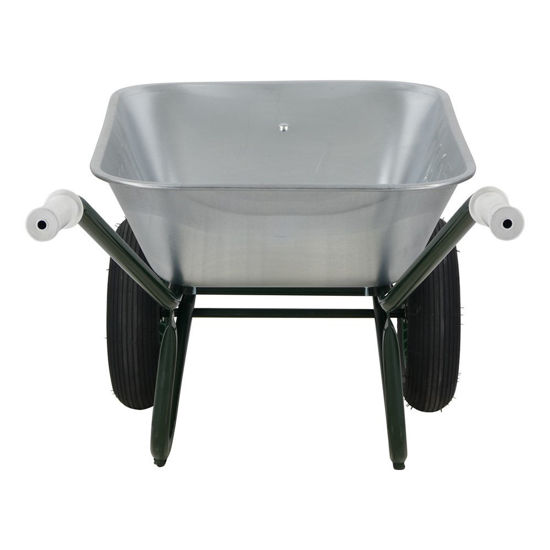 Afbeeldingen van Kruiwagen Fort, 90L, verzinkt, 2-wiel