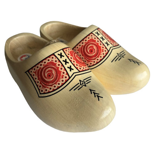 Afbeeldingen van Klomp peppel geel mt. 17cm (27)