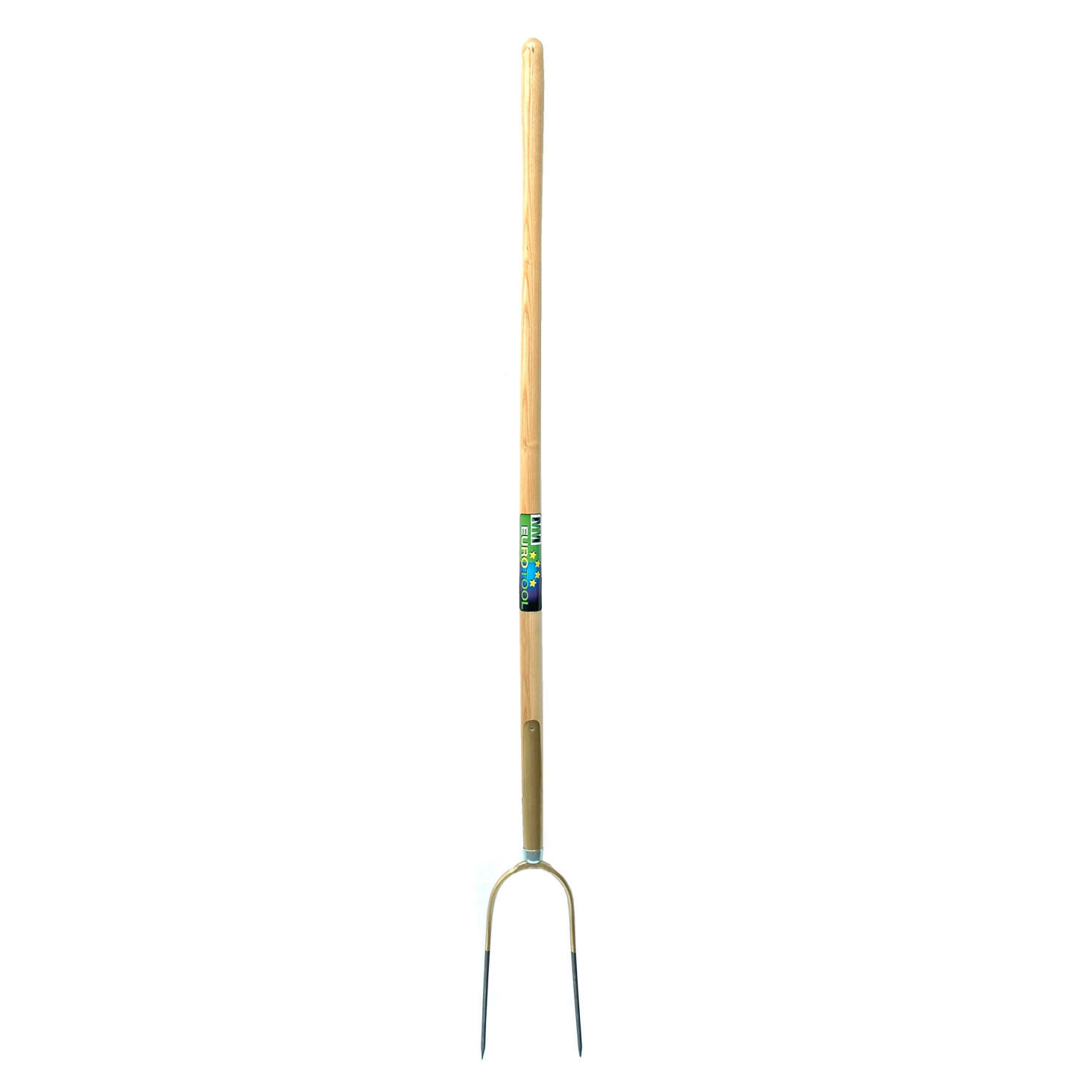 Afbeeldingen van Hooivork -MM- 2tds, steel 4vt (120cm)
