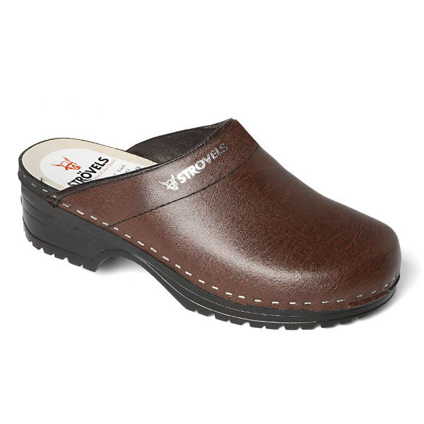 Afbeeldingen van Strövels 303 open bruin PU, 44