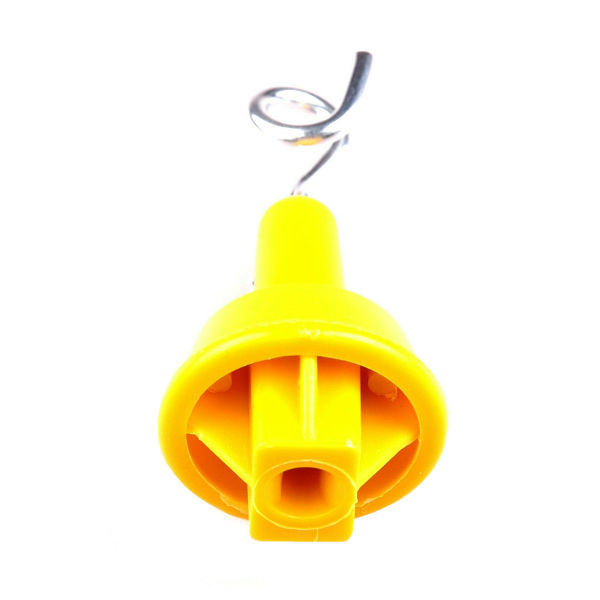 Afbeeldingen van Topisolator + krul, ovaal (50 stuks) type EIDER