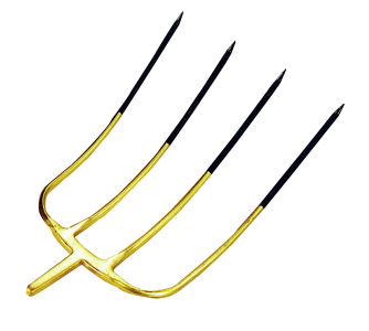 Afbeeldingen van Mestvork 4tds, stift, los