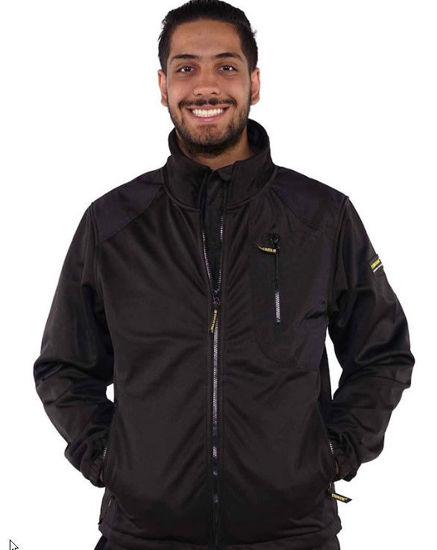 Afbeeldingen van Storvik Zeus Softshell werkjas, Zwart.