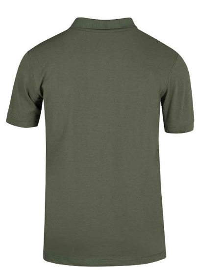 Afbeeldingen van Poloshirt, kleur Olijfgroen