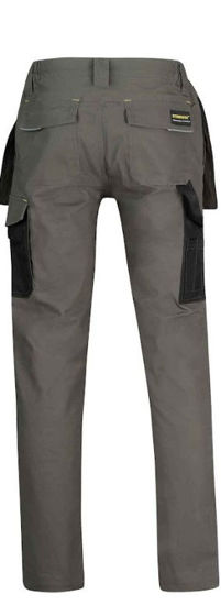 Afbeeldingen van Storvik TIM Stretch-werkbroek +kniezakken, Olive