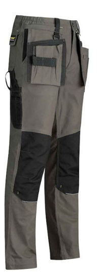 Afbeeldingen van Storvik TIM Stretch-werkbroek +kniezakken, Olive