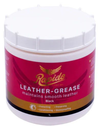 Afbeeldingen van Ledervet Rapide, ZWART, 150gr.