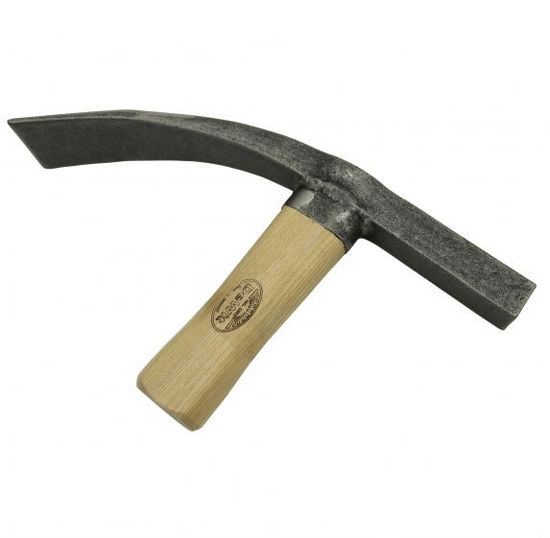 Afbeeldingen van Straathamer 50mm Staphorst-model, houten steel, *deWit*