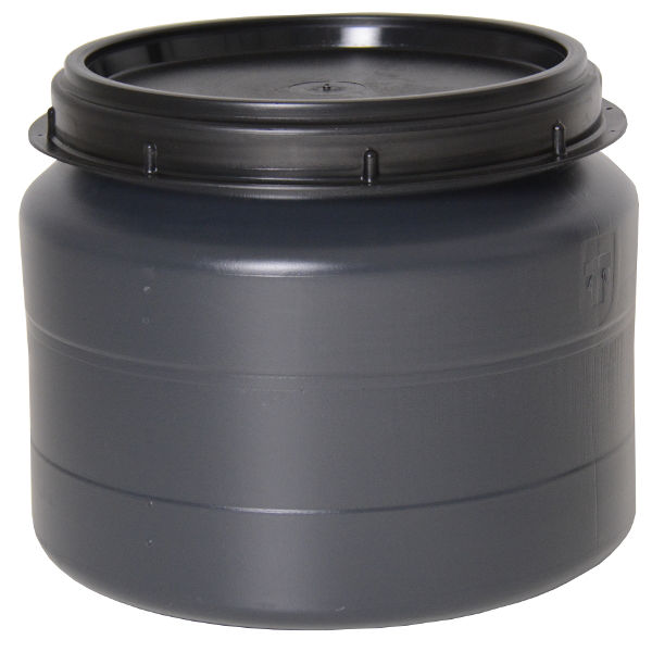 Afbeeldingen van Voerton -MM- met 1-delig schroefdeksel 32 liter