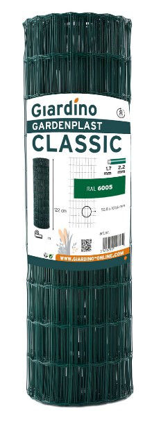 Afbeeldingen van Gaas, Gardenplast Classic groen- 1.22m x 25m