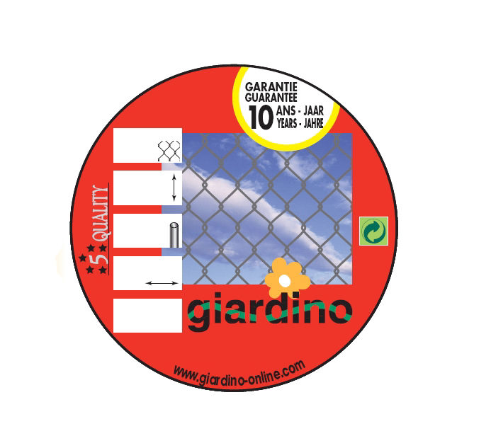 Afbeeldingen van Gaas, Harmonica verzinkt 50/2.0 - 1.25m x 25m