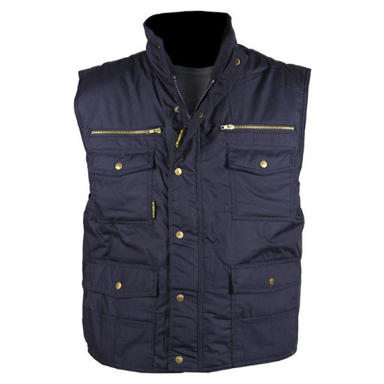 Afbeeldingen van WERK bodywarmer Pocket marine
